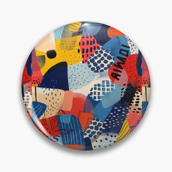 Item preview, Abstract geometric forms in vibrant color palette designed and sold by Piotrek0001.