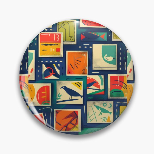 Item preview, Abstract geometric forms in vibrant color palette designed and sold by Piotrek0001.