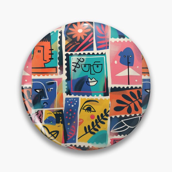 Item preview, Abstract geometric forms in vibrant color palette designed and sold by Piotrek0001.