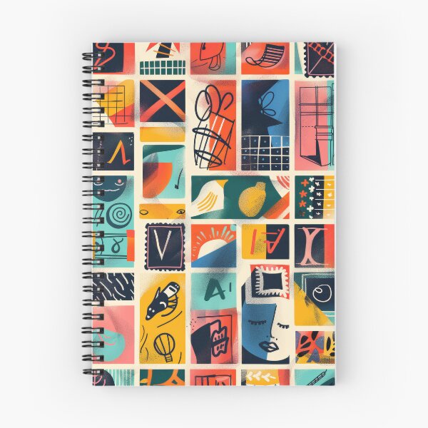 Item preview, Abstract geometric forms in vibrant color palette designed and sold by Piotrek0001.