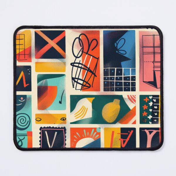 Item preview, Abstract geometric forms in vibrant color palette designed and sold by Piotrek0001.
