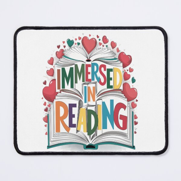 Item preview, Immersed in reading designed and sold by SanadDiab.