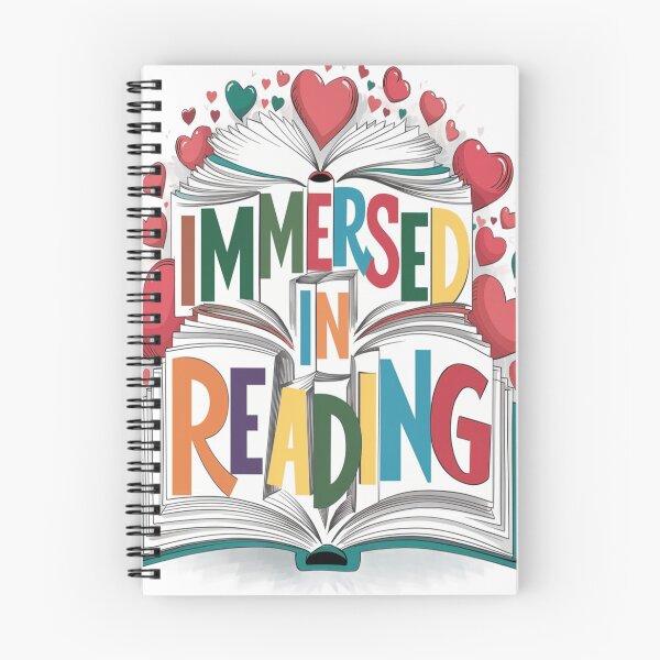 Item preview, Immersed in reading designed and sold by SanadDiab.