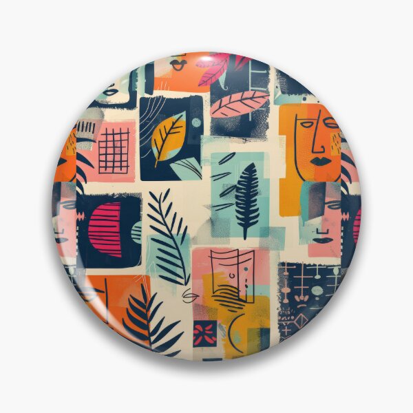 Item preview, Abstract geometric forms in vibrant color palette designed and sold by Piotrek0001.