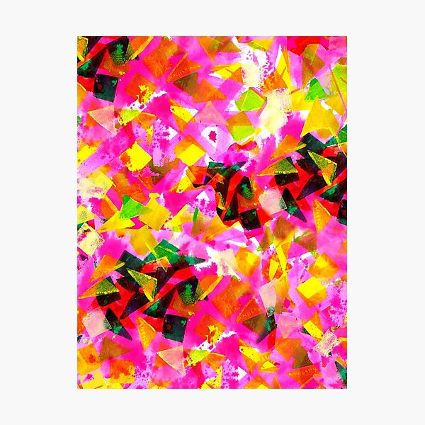 Confetti Explosion Photographic Print