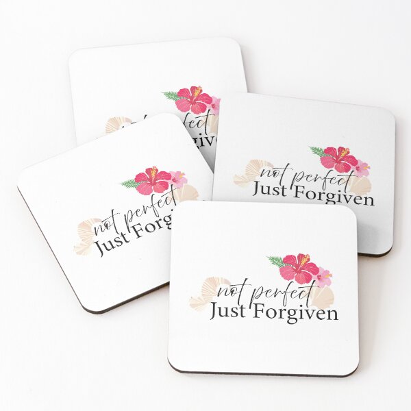 Item preview, Not Perfect Just Forgiven designed and sold by CrossCrafted.