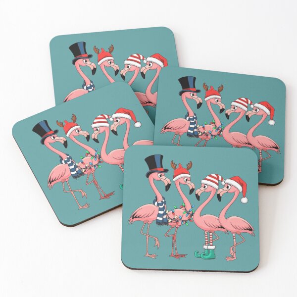 Item preview, Festive Flamingo Flock designed and sold by M Khan.