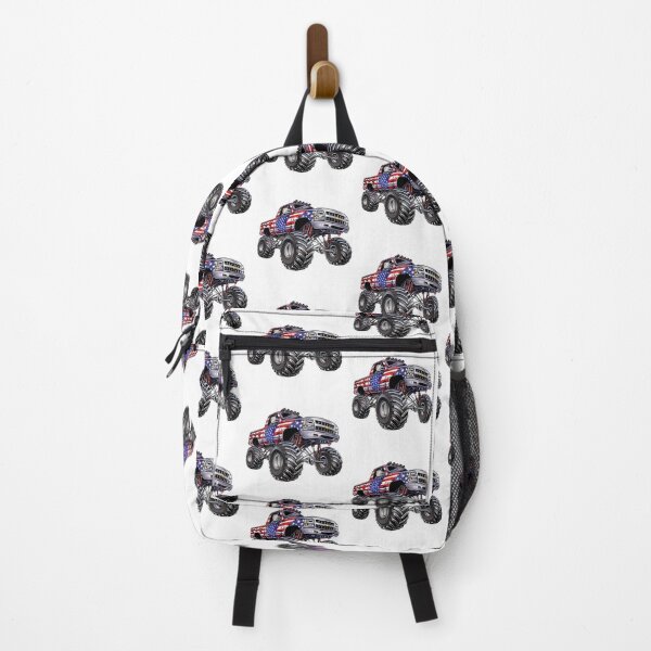 Item preview, Monster Truck American Flag Paint Job designed and sold by Lisa Pearlman.