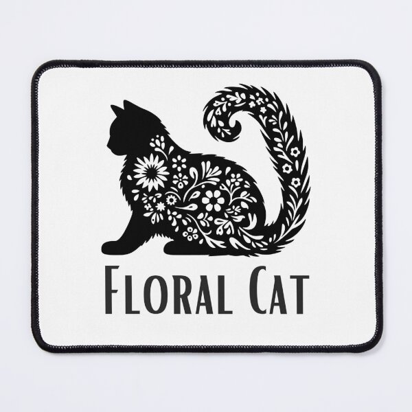 Item preview, Floral Cat designed and sold by ToxiCool.