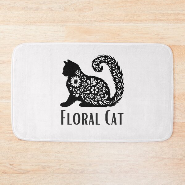 Item preview, Floral Cat designed and sold by ToxiCool.