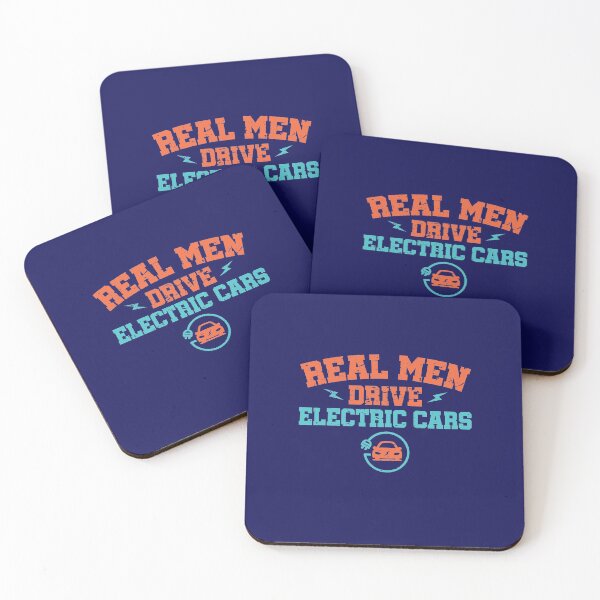 Item preview, Real Men Drive Electric Cars designed and sold by jaygo.