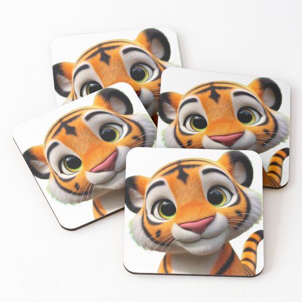 Item preview, Adorable Disney-Style Tiger Brings Joy to Life designed and sold by aunins7.