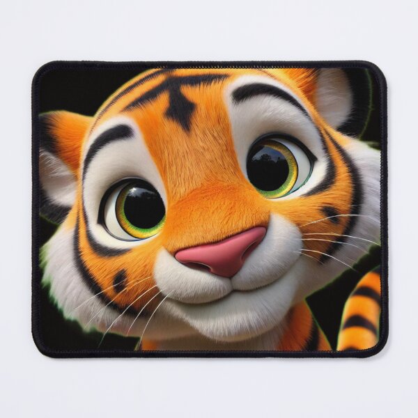 Item preview, Adorable Disney-Style Tiger Brings Joy to Life designed and sold by aunins7.