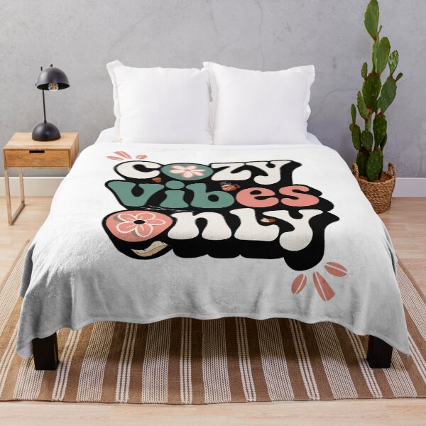 Item preview, Cozy Vibes Only, Retro Cozy Style designed and sold by graphic-genie.