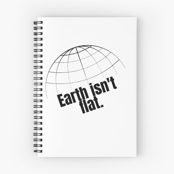 Item preview, Earth Isn't Flat  Minimalistic Globe Illustration designed and sold by mateuszwrz.