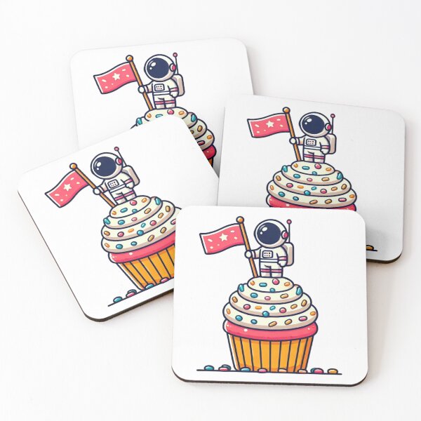 Item preview, Astronaut on a cupcake-coloredsprinkle designed and sold by II0FU5.