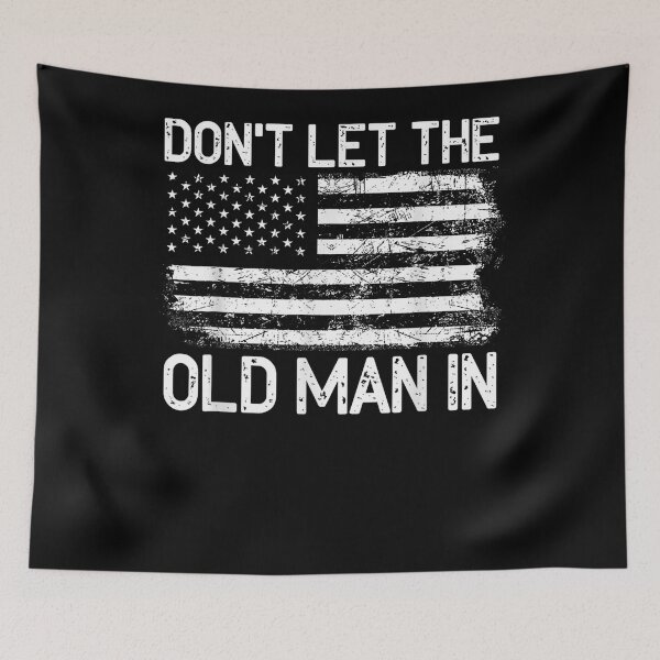 Item preview, Retro Old Man In Vintage American Flag Usa designed and sold by CroftonBendtsen.