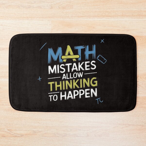 Item preview, MATH Mistakes Allow Thinking To Happen designed and sold by Zyziowsky.