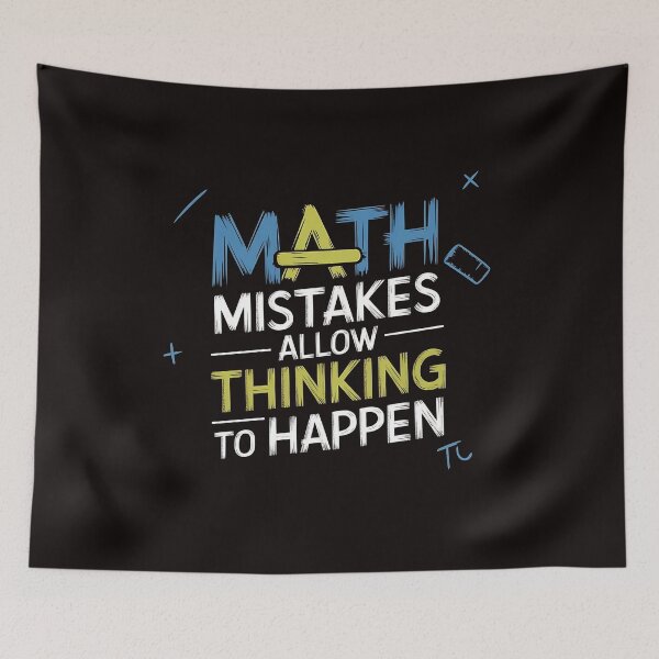 Item preview, MATH Mistakes Allow Thinking To Happen designed and sold by Zyziowsky.