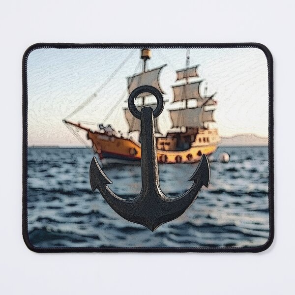 Item preview, anchor and ship 2024 tileartwork designed and sold by tileartwork.