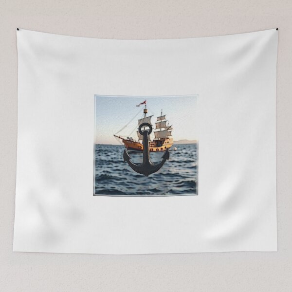Item preview, anchor and ship 2024 tileartwork designed and sold by tileartwork.