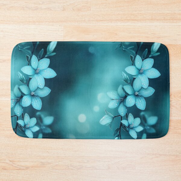 Item preview, Serene Jade Vine Blossoms: Macro Shot with Dew and Soft Bokeh designed and sold by WartonnoArt.