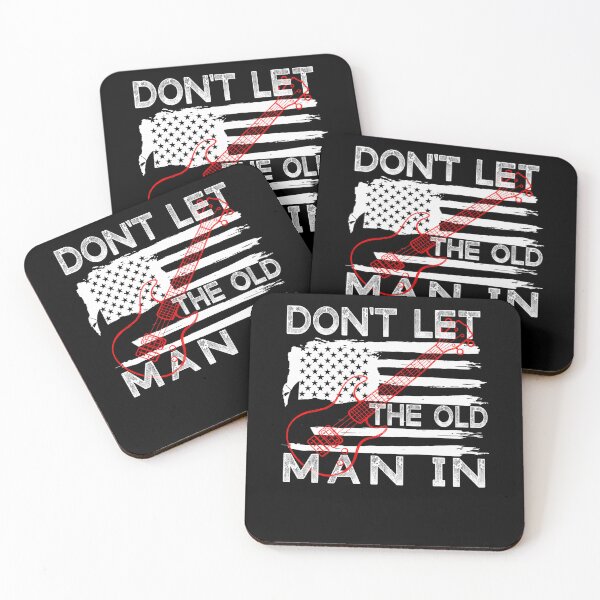 Item preview, Retro Old Man In Vintage American Guitar Flag designed and sold by CroftonBendtsen.