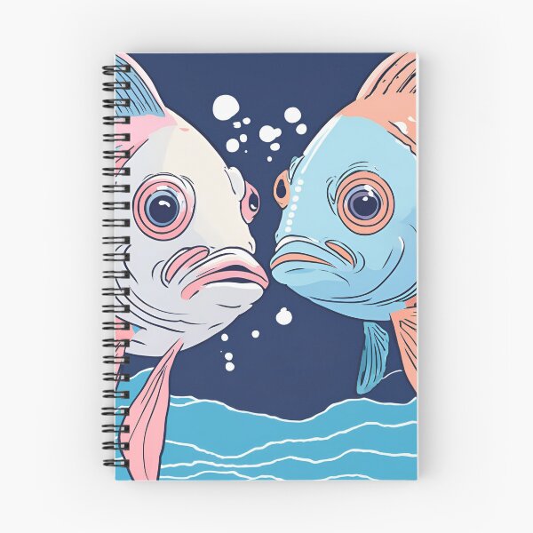 Item preview, Symbiotic Stare: Two Fish in Harmony designed and sold by Vestina88.