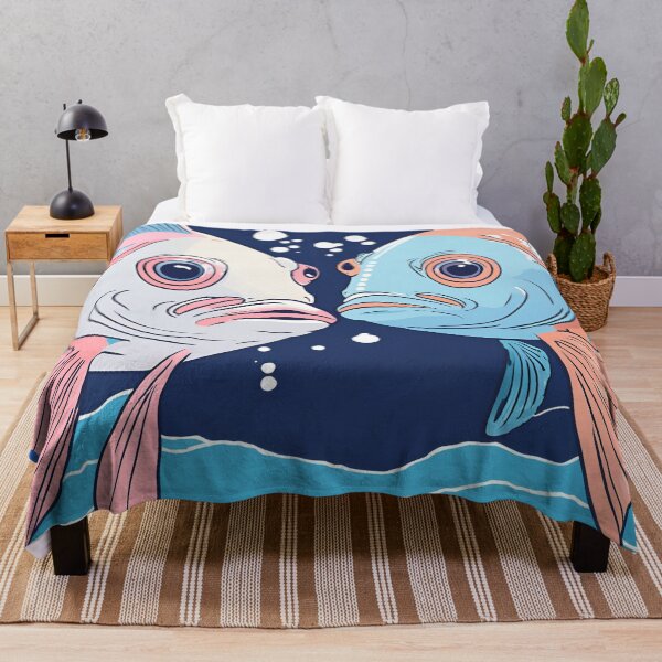 Item preview, Symbiotic Stare: Two Fish in Harmony designed and sold by Vestina88.