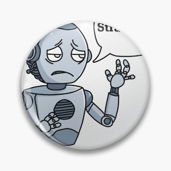 Item preview, AI Confusion: How Many R's in 'Strawberry'? designed and sold by Code  Monkeys.