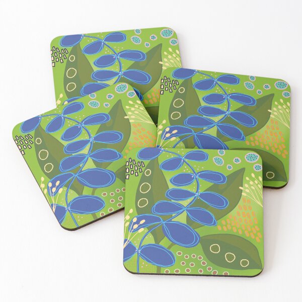 Item preview, GreensLeaves designed and sold by Abstract Art by Martina Kunze.