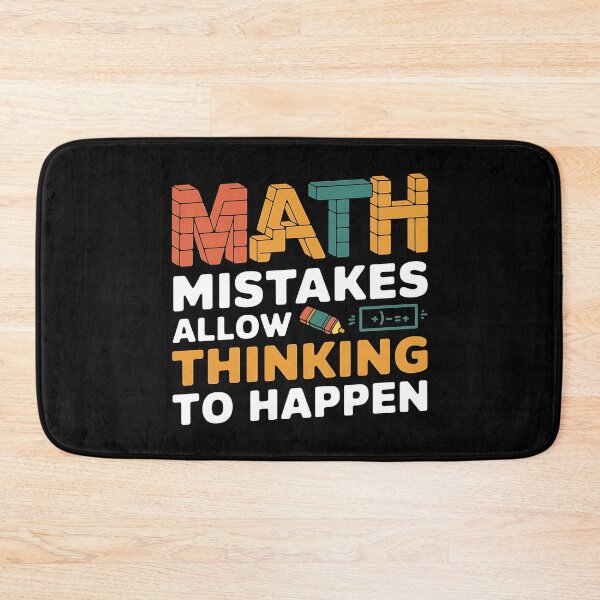 Item preview, MATH Mistakes Allow Thinking To Happen designed and sold by Zyziowsky.