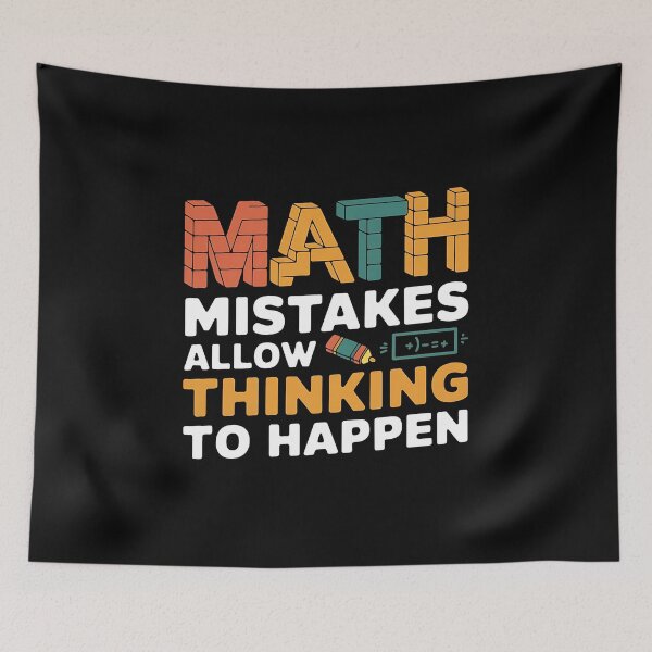 Item preview, MATH Mistakes Allow Thinking To Happen designed and sold by Zyziowsky.