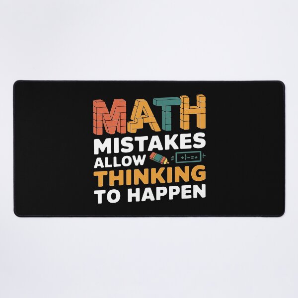 Item preview, MATH Mistakes Allow Thinking To Happen designed and sold by Zyziowsky.