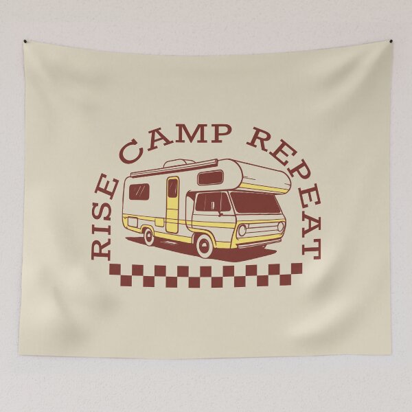 Item preview, VIntage RV, Rise Camp Repeat designed and sold by FlashCraft Design.