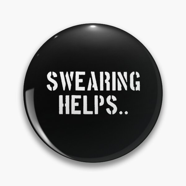 Item preview, Swearing Helps designed and sold by dantixebiana.
