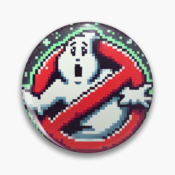 Item preview, "Retro Ghostbusters – Pixelated Paranormal" designed and sold by GRIMSHVDE.