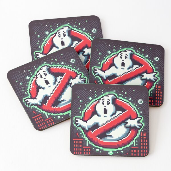 Item preview, "Retro Ghostbusters – Pixelated Paranormal" designed and sold by GRIMSHVDE.