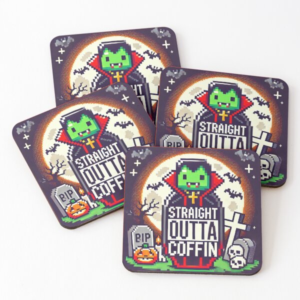 Item preview, Straight outta coffin designed and sold by GRIMSHVDE.