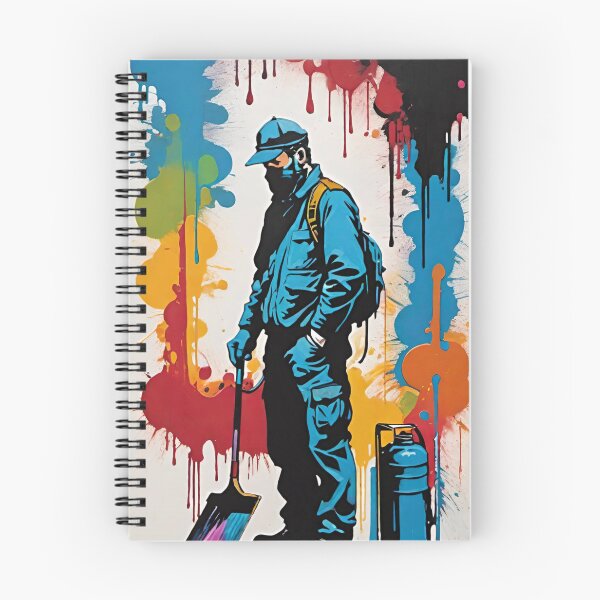 Item preview, construction worker, male, worker designed and sold by DonnaBlankaArt.