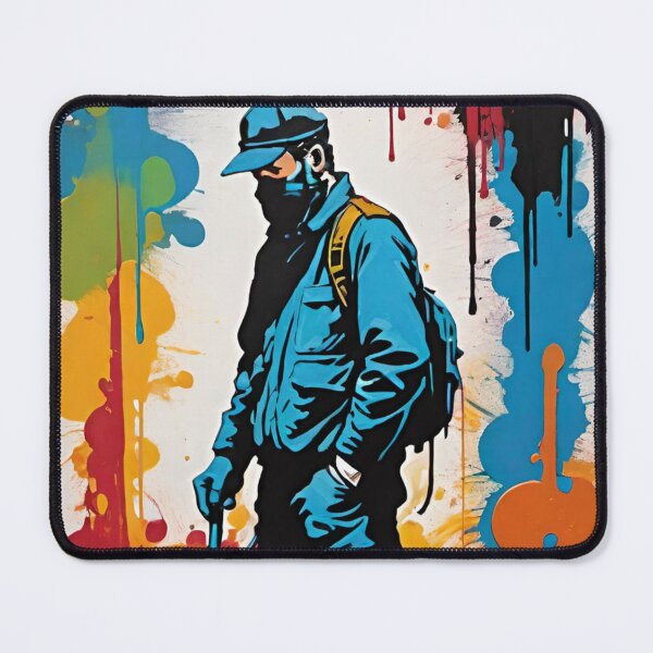 Item preview, construction worker, male, worker designed and sold by DonnaBlankaArt.