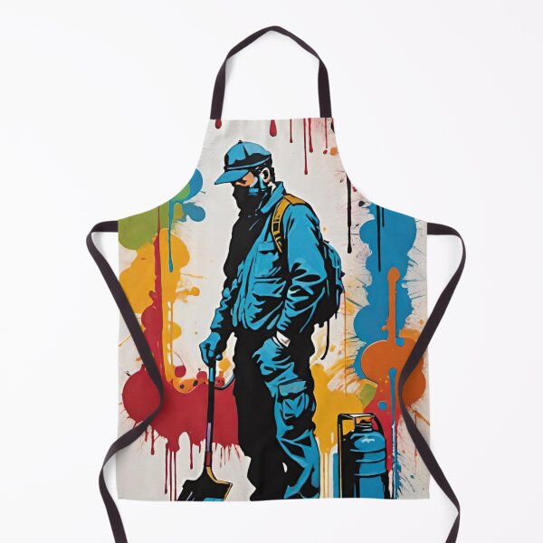 Item preview, construction worker, male, worker designed and sold by DonnaBlankaArt.