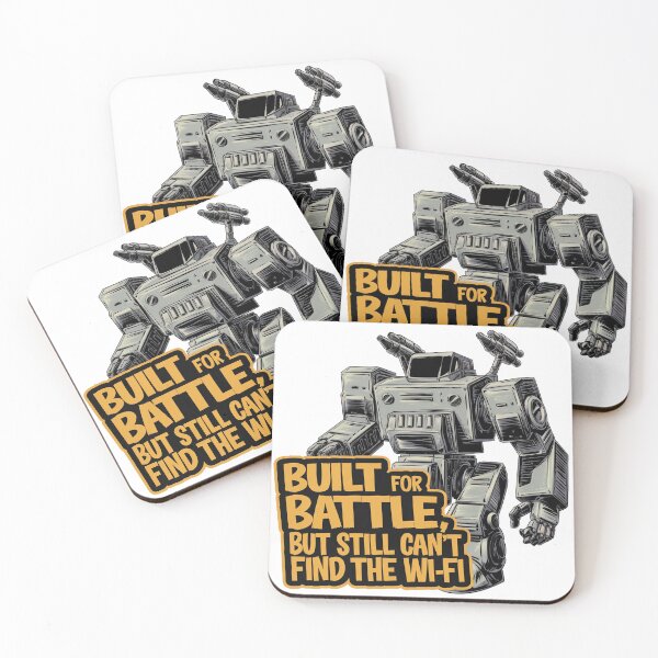 Item preview, Mech Mismatch: Wi-Fi Warriors designed and sold by benjyjump.