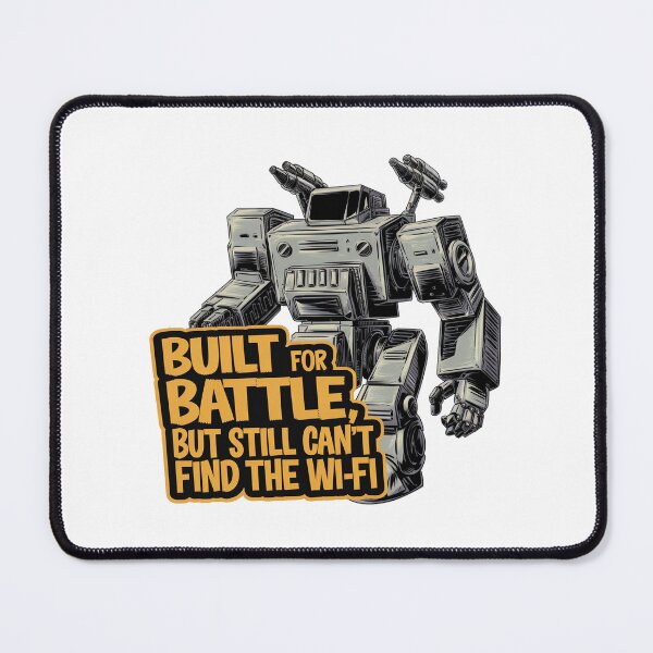 Item preview, Mech Mismatch: Wi-Fi Warriors designed and sold by benjyjump.