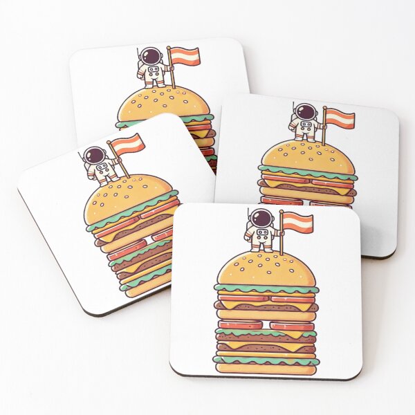 Item preview, Astronaut on a hamburger-big designed and sold by II0FU5.