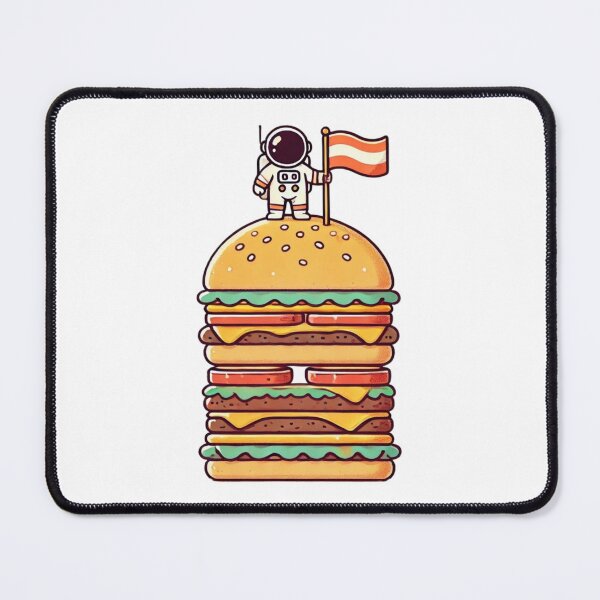 Item preview, Astronaut on a hamburger-big designed and sold by II0FU5.