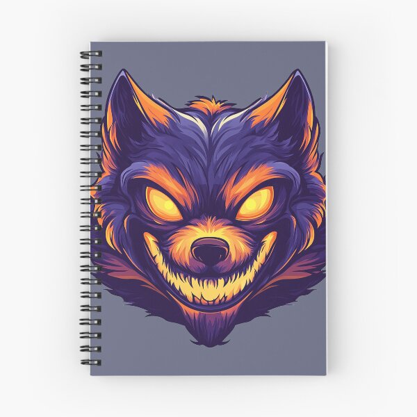 Item preview, Wolf face on Halloween 2024 Type 4 designed and sold by Tem‑Tip of pen.