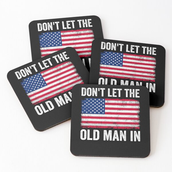 Item preview, Retro the old man in American Flag designed and sold by CroftonBendtsen.