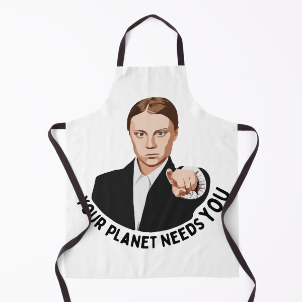 Item preview, Greta Thunberg "Your Planet Needs You" designed and sold by Climactify.