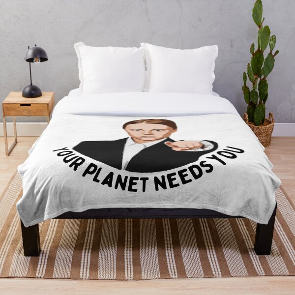 Artikelvorschau, Greta Thunberg „Dein Planet braucht dich“ entworfen und verkauft von Climactify.